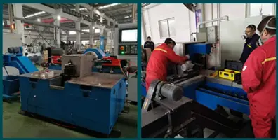 metal tube pipe laser cutter factory