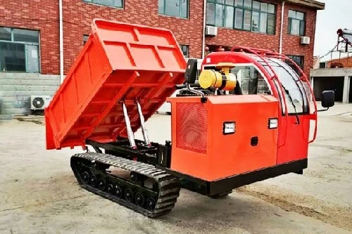 Cleaning and maintenance precautions for mini tracked barrow