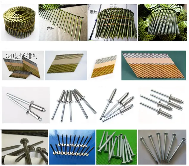 wire nail making machine applications