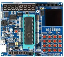 STC89C52 microcontroller development board