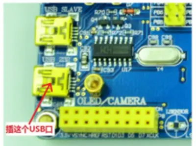 STM32F407 discovery board reference manual USD port
