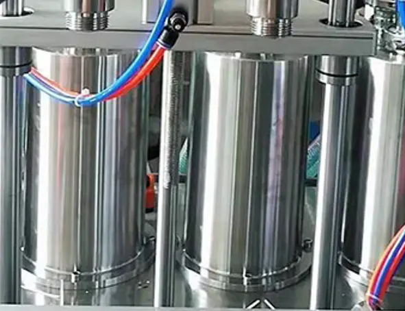 Componentes de máquina llenadora de líquidos