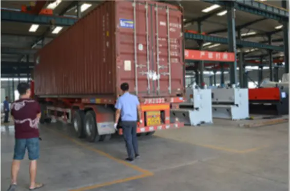 mechanical punch press loading container
